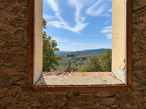 Paesaggio toscano attraverso la rete unerquicklich